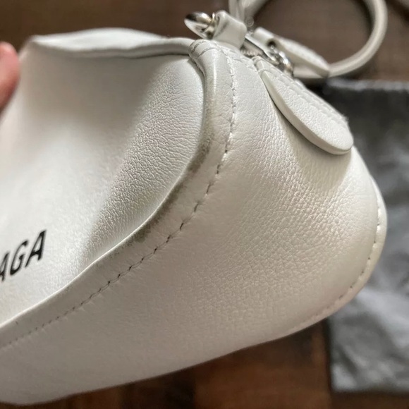 Authentic Balenciaga Small Triangle Crossbody Bag - Picture 10 of 12